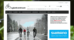 Desktop Screenshot of cykelcentrum.se